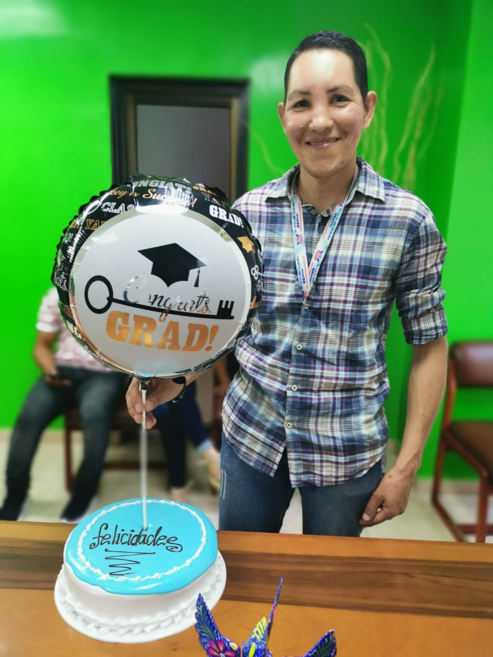 Henry Bautista Núñez, el homenajeado.